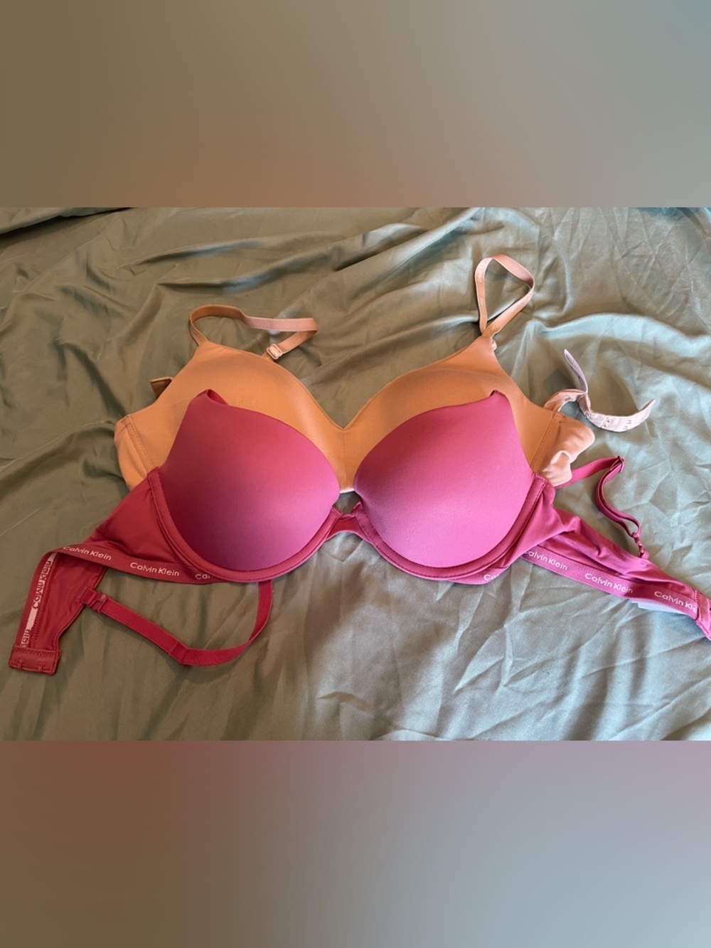 2 Calvin Klein Bras